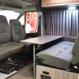 2018.03 Citroen Relay L3H2 Conversion Seating Area with Swivelled Front Seats