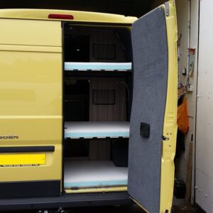2018.03 Citroen Relay L3H2 Conversion View of Rear of Van with R/H Side Door Open