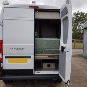 2018.07 Fiat Ducato L3H2 Conversion Outside View of Rear of Van