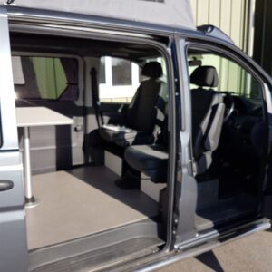 2019.03 Mercedes Vito Day Van Conversion Inside View Showing Swivelled Front Cab Seats