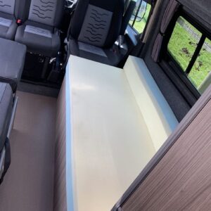 2019.04 Ford Custom Hightop LWB Conversion side Seating area