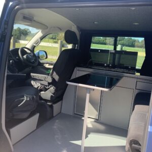 2019.08 VW T5 SWB 2 Berth Conversion Swivelled Cab Seats and Table