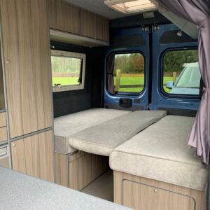 2019.11 Peugeot Boxer L2H2 Conversion Seating Area into Bed Position