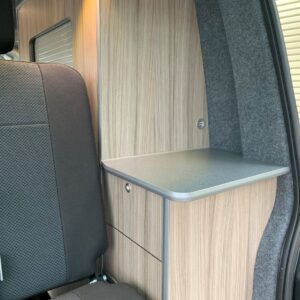 2019.11 VW T6 SWB Full Conversion Inside View of Rear of Van