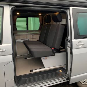 2019.11 VW T6 SWB Full Conversion Smartbed Pushed Forward