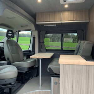 Peugeot Boxer L4H2 Full Conversion Inside View of Seating Area