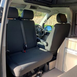 2020.03 VW T6 SWB Full Conversion Double Passenger Seat Swivelled