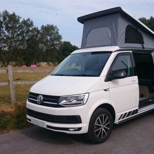 2020.06 VW T6 SWB Conversion Outside View with Elevating Roof