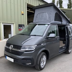 2020.09 VW T6.1 SWB Conversion Outside View with Elevating Roof