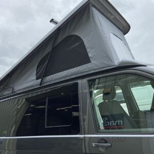 2020.09 VW T6.1 SWB Conversion Side View of Elevating Roof