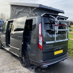 2020.11 Ford Torneo Custom LWB Conversion Outside View of Rear of Van