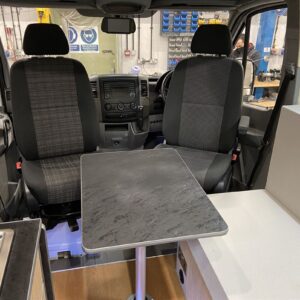 2021.01 Mercedes Sprinter LWB Full Conversion Swivelled Cab Seats and Table