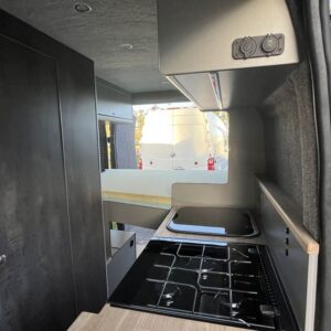 2021.03 Citroen Relay L3H2 Conversion Kitchen Area and Washroom Door