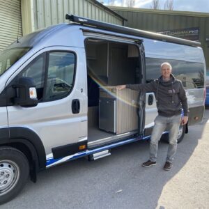 2021.03 Peugeot Boxer L4H2 Full Conversion Outside View with Customer