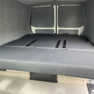 2021.03 VW T5 Day Van Conversion RIB Seat in Bed Position