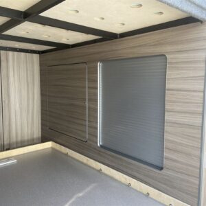 2021.04 Mercedes Sprinter LWB Conversion Storage Cupboards in Rear Garage
