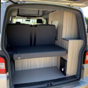2021.05 VW T5 SWB Full Conversion RIB Seat in Rear