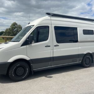 2021.06 VW Crafter MWB Conversion Outside View of Van
