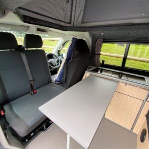 2021.09 VW T6 SWB Full Conversion Swivelled Cab Seats and Table