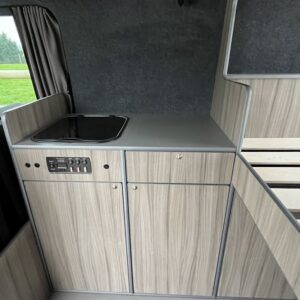 2021.11 VW Crafter LWB Conversion Small Kitchen Area