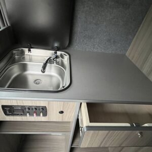 2021.11 VW Crafter LWB Conversion Small Kitchen Area with Sink