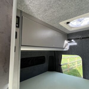 2022.01 Peugeot Boxer L3 Conversion Storage in Rear Bed Area