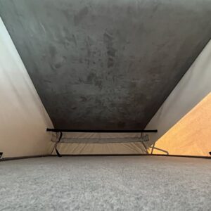 Ford Transit Custom SWB 4 Berth Conversion View of Sleeping Area in Elevating Roof