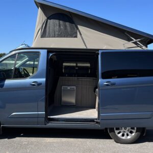 Ford Transit Custom SWB 4 Berth Conversion View of Outside of Van with Elevating Roof