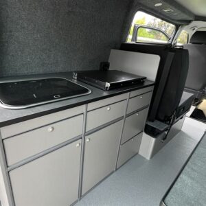 2022.05 VW T6 Rear Conversion Kitchen Area