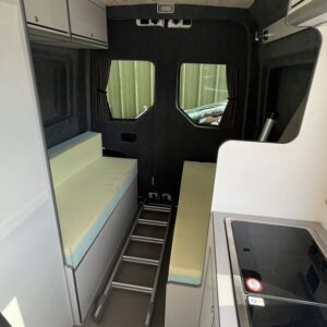 VW Crafter MWB Conversion Rear Seating Area Without Covers