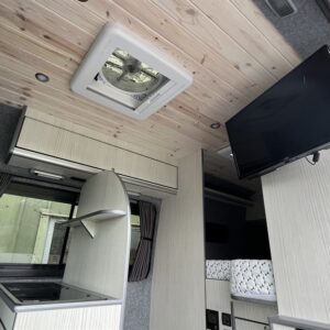 VW Crafter MWB Conversion View of Inside