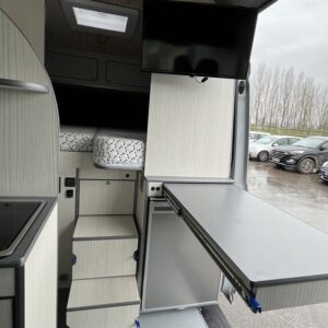 VW Crafter MWB Conversion Sliding Worktop Extension