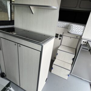 VW Crafter MWB Conversion View of Inside