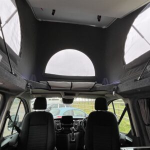2023.02 Ford Transit Custom SWB Conversion Elevating Roof Open