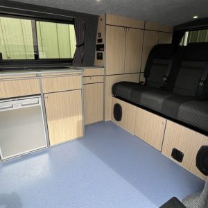VW T5 LWB Conversion - Inside View of Seat
