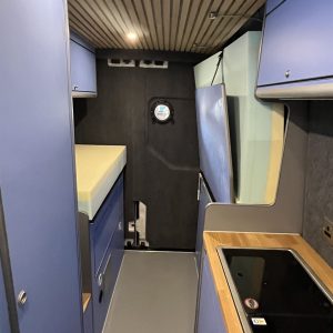 VW Crafter MWB 4 Berth Conversion - View from Front to Back