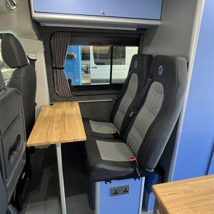 VW Crafter MWB 4 Berth Conversion - Seating with Table