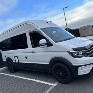 VW Crafter MWB 4 Berth Conversion - Outside Side View