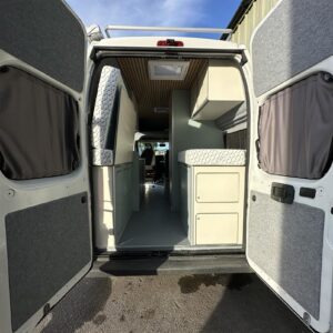 Citroen Relay L3H3 Rear Doors Open Looking into Van