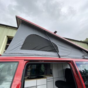 2020.07 VW T6 LWB Conversion View of Elevating Roof