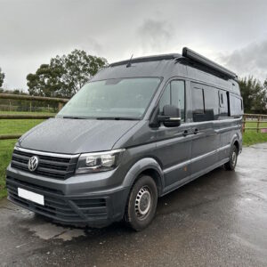 2024.02 New VW Crafter LWB Conversion Outside View of Van