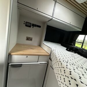2024.02 New VW Crafter LWB Conversion Worktop and Fridge
