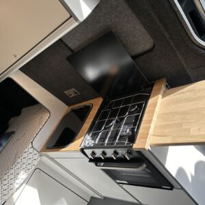 2024.02 New VW Crafter LWB Conversion Side Kitchen with Extended Worktop