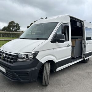 2024.04 VW Crafter MWB 2 Berth Conversion Outside View of Van