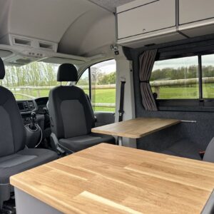 2024.04 VW Crafter MWB 2 Berth Conversion Front Seating Area