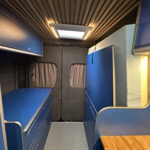 2025.06 Peugeot Boxer L3H2 Conversion Folding Bed in Upright Position