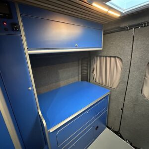 2025.06 Peugeot Boxer L3H2 Conversion Storage Cupboards in Rear