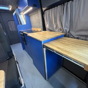 2025.06 Peugeot Boxer L3H2 Conversion Side Kitchen with Worktop Extension