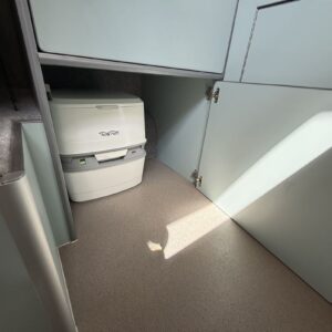 2025.08 MWB Sprinter Conversion Potta Potti in Tall Storage Cupboard